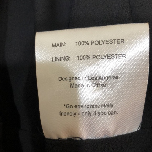 NWT Fame And Partners Anthurium Dress Size 2 Black Purple Cutout Back Gown - Picture 8 of 12